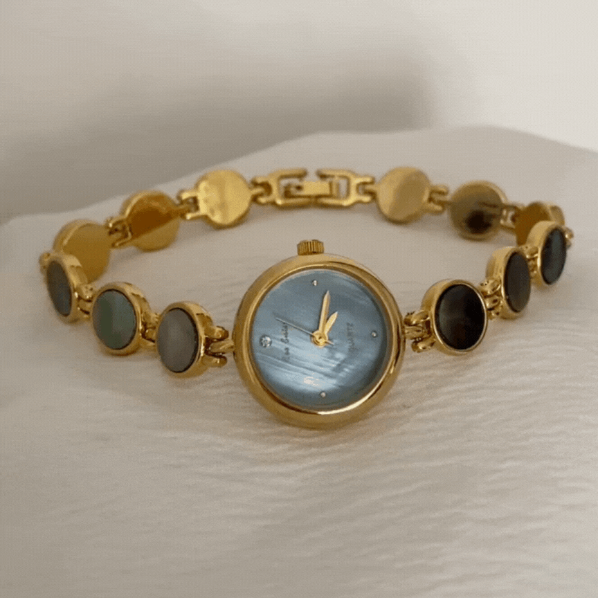 Mother of Pearl Dial Quartz Watch