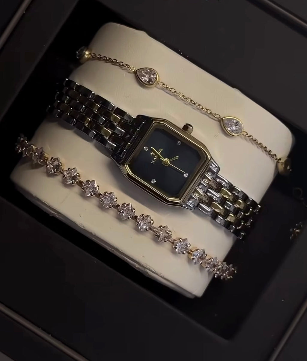 Blue Belvet Watch Stack