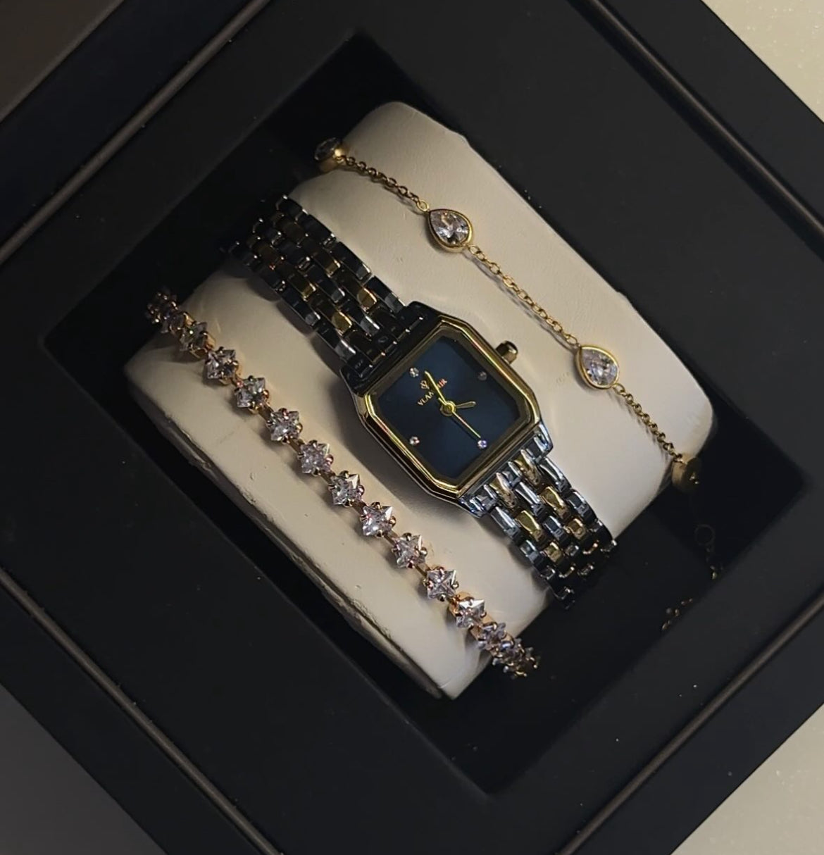 Blue Belvet Watch Stack