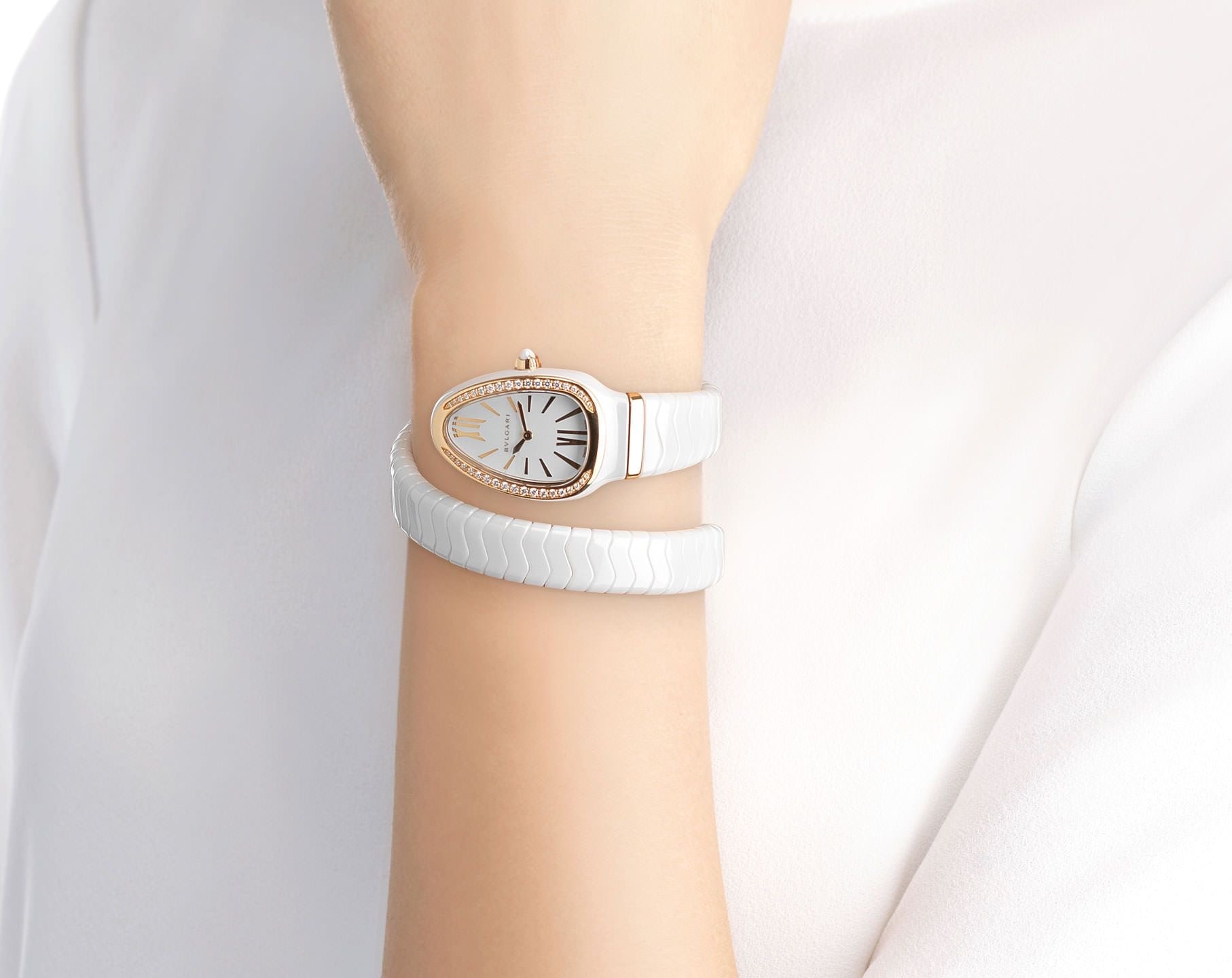 White Serpent Watch