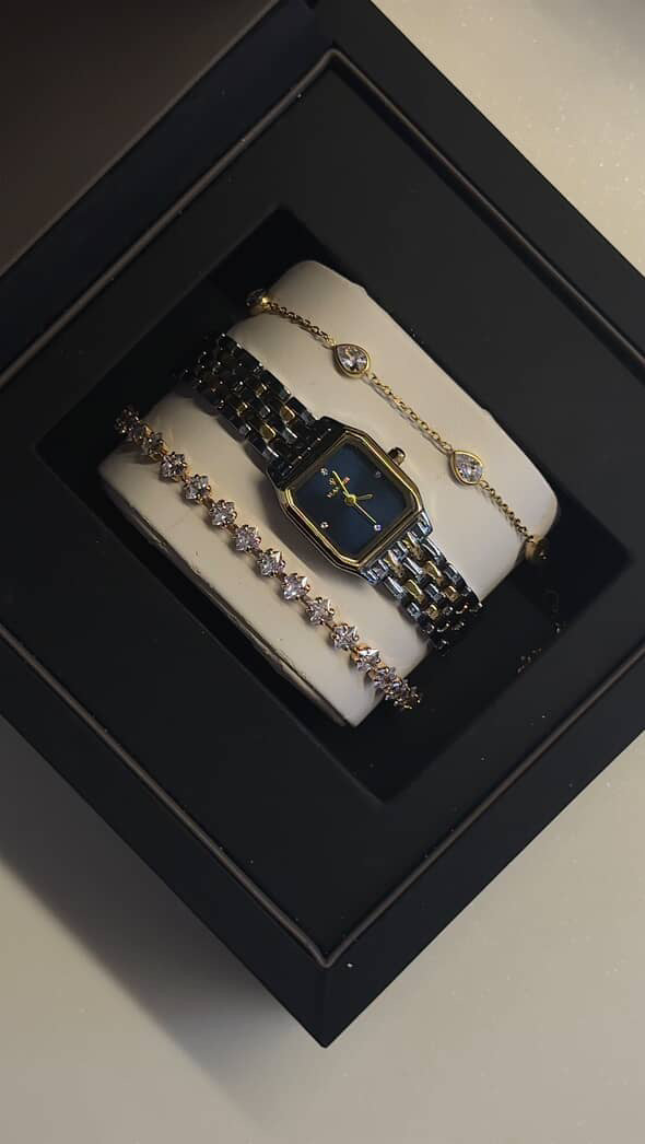 Blue Belvet Watch Stack