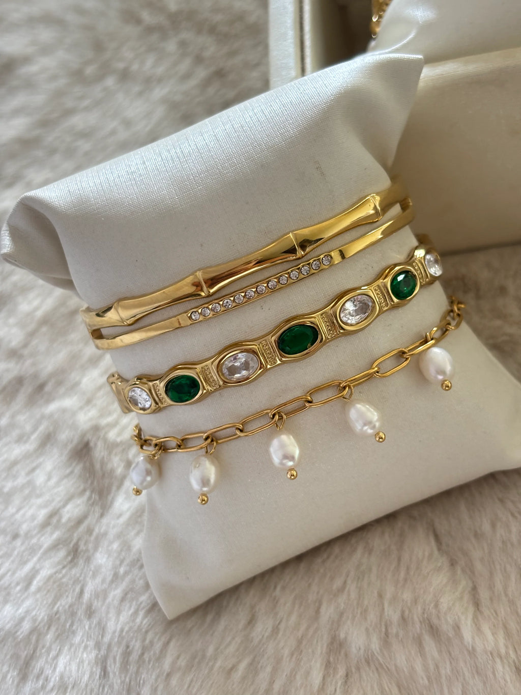 Emerald Isle Bracelet Stack