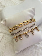 Old-School Bracelet Stack