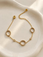 Blush And Bling Bracelet Stack