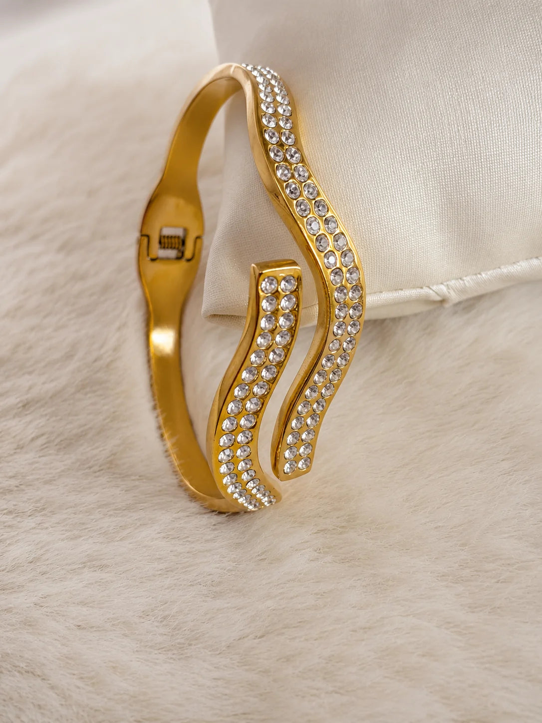 Blush And Bling Bracelet Stack